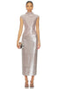 Elodie Sabrina Sequin Top Mink